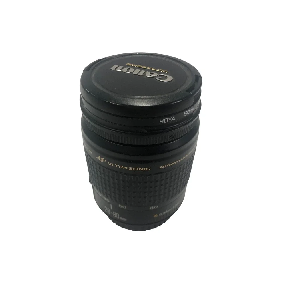Canon EF 75-300mm f/4-5.6 III USM Telephoto Zoom Lens with Hoya 58mm UV Filter